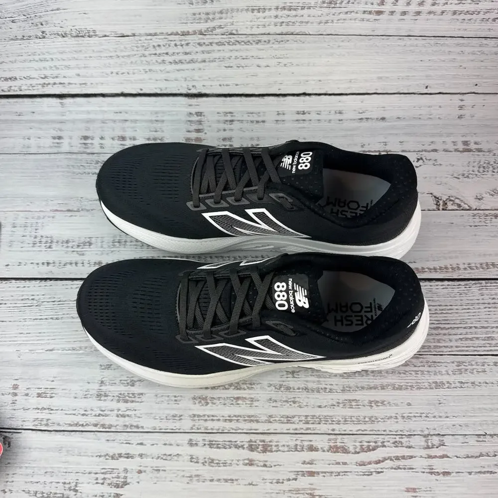 New Balance Fresh Foam X 880B15 Men's 11.5 D Running Shoes Black White